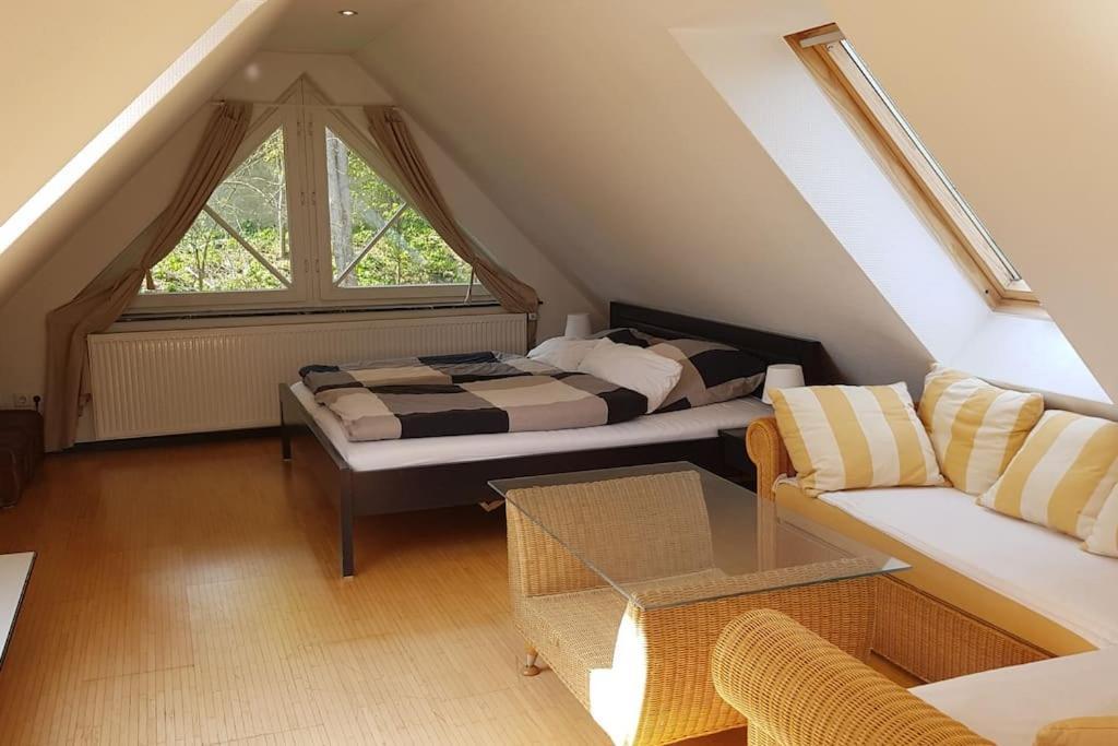 Dachwohnung Mit Wasserblick Und Eigenem Bootssteg Berlin Dış mekan fotoğraf